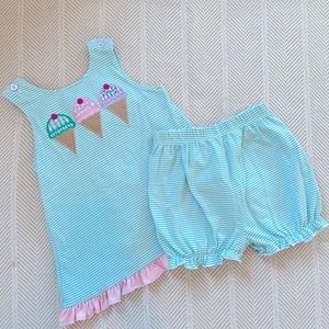 Trotter Street Kids Bloomer Set